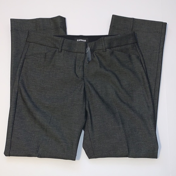 Express Editor Barely Boot Dress Pants - Picture 2 of 7